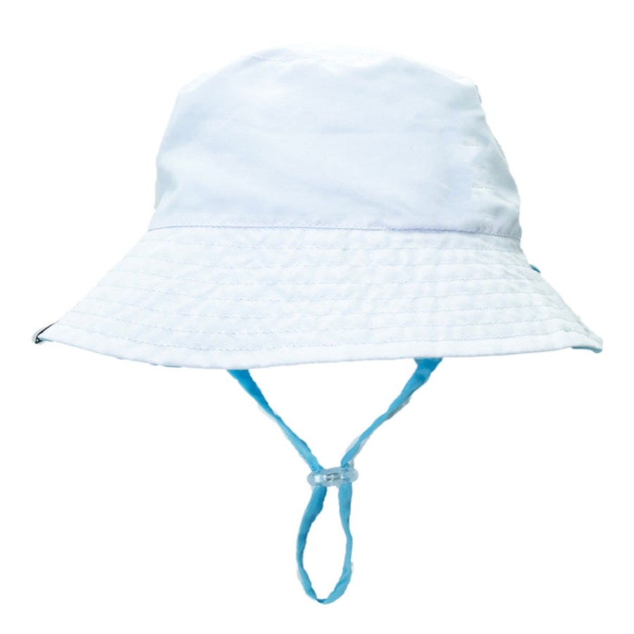 Baby EGG New York Hats & Sunglasses | Feather 4 Arrow Suns Out Reversible Bucket Hat Crystal Blue