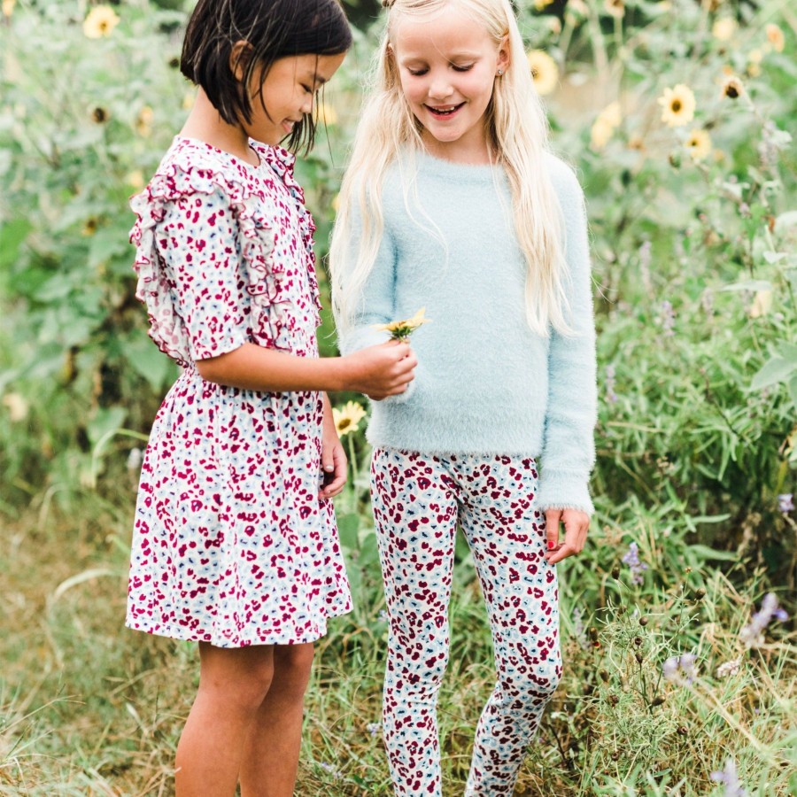 Girls EGG New York Dresses + Rompers | Print Cilla Dress Leopard