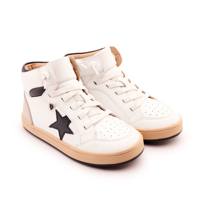 Boys EGG New York | Old Soles Star Tracker Sneaker Snow/Navy/Gris