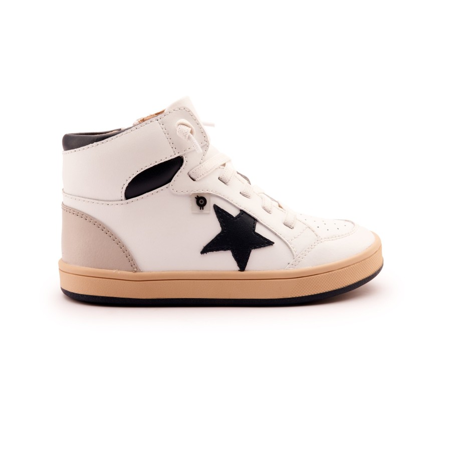 Boys EGG New York | Old Soles Star Tracker Sneaker Snow/Navy/Gris