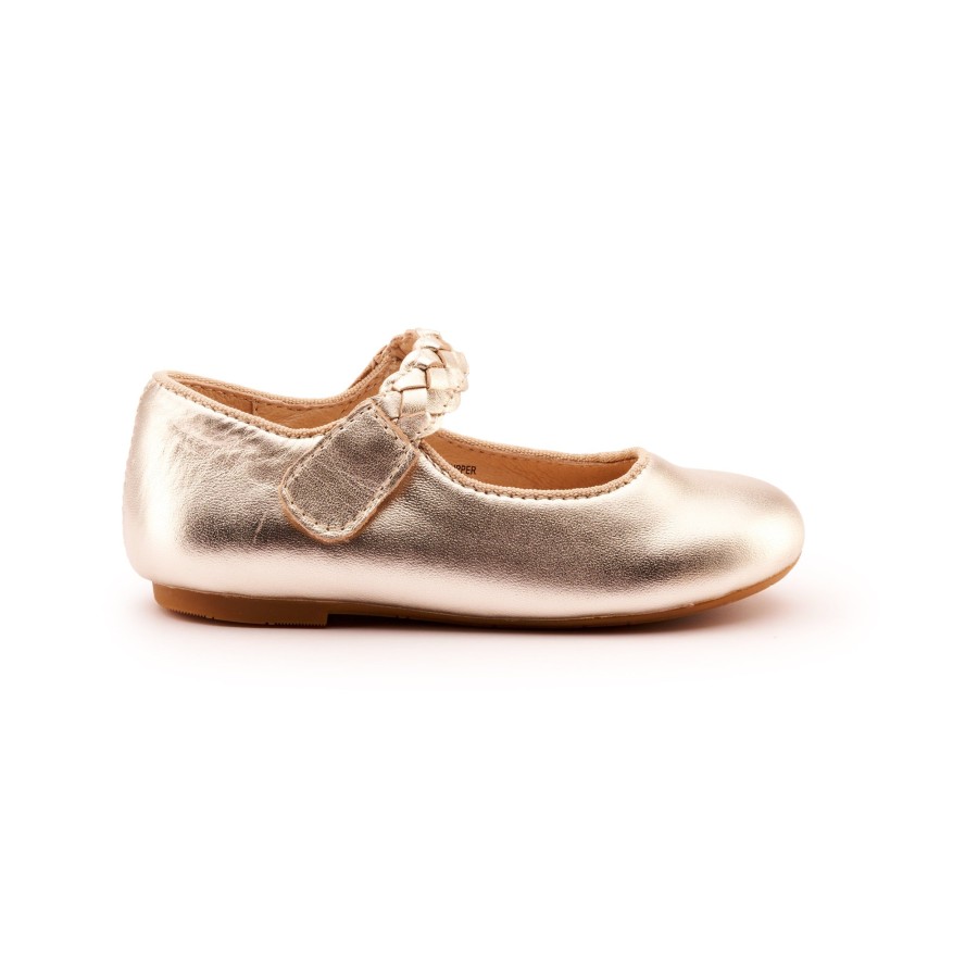 Girls EGG New York | Old Soles Lady Plat Shoes Gold