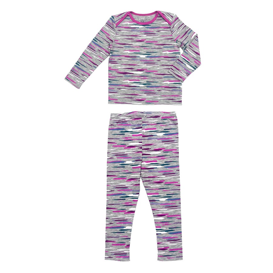 Girls EGG New York Loungewear | Broken Stripe Tegan Set Multi