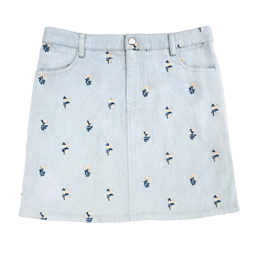 Girls EGG New York Bottoms | Payton Skirt Sky