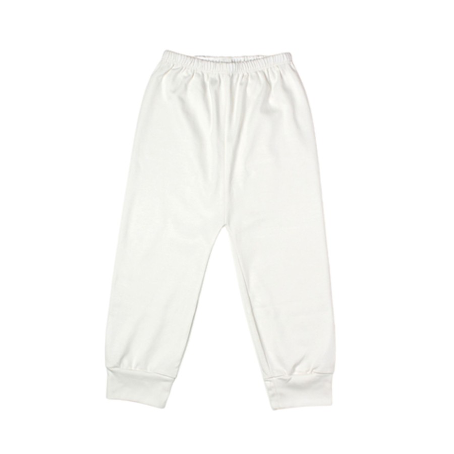 Girls EGG New York Bottoms | Snuggles N Cuddles Classic Pants Ivory