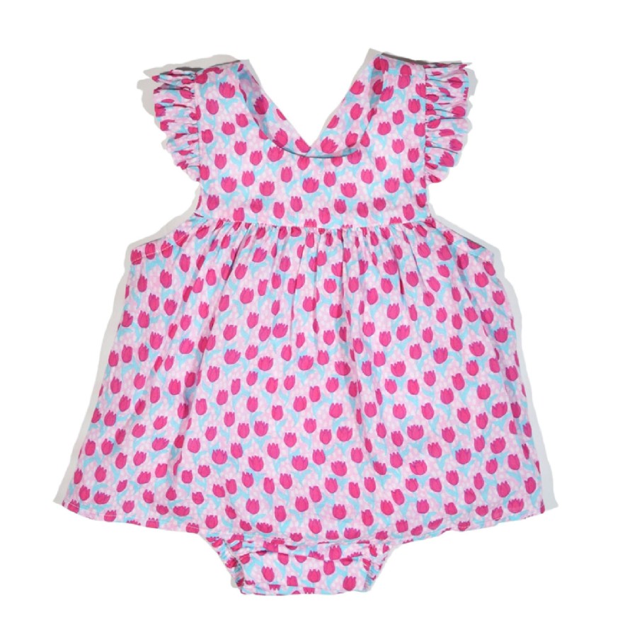 Baby EGG New York Baby Rompers | Print Azalea Romper Floral