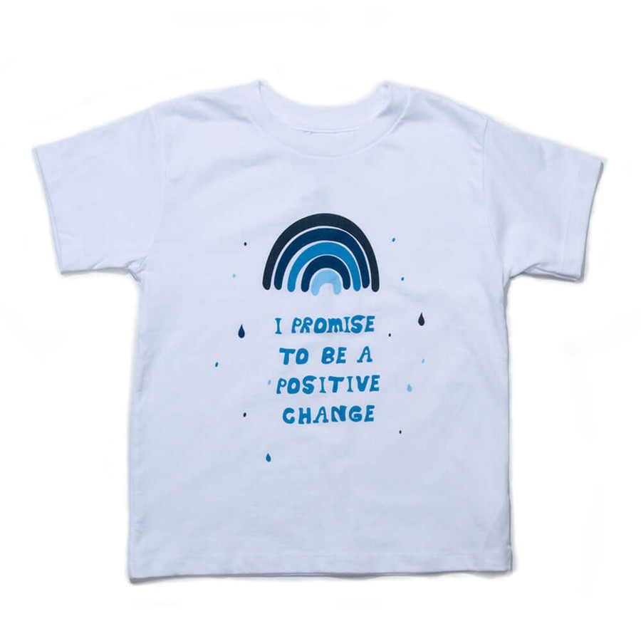 Boys EGG New York Tops | A Positive Change Tee Blue