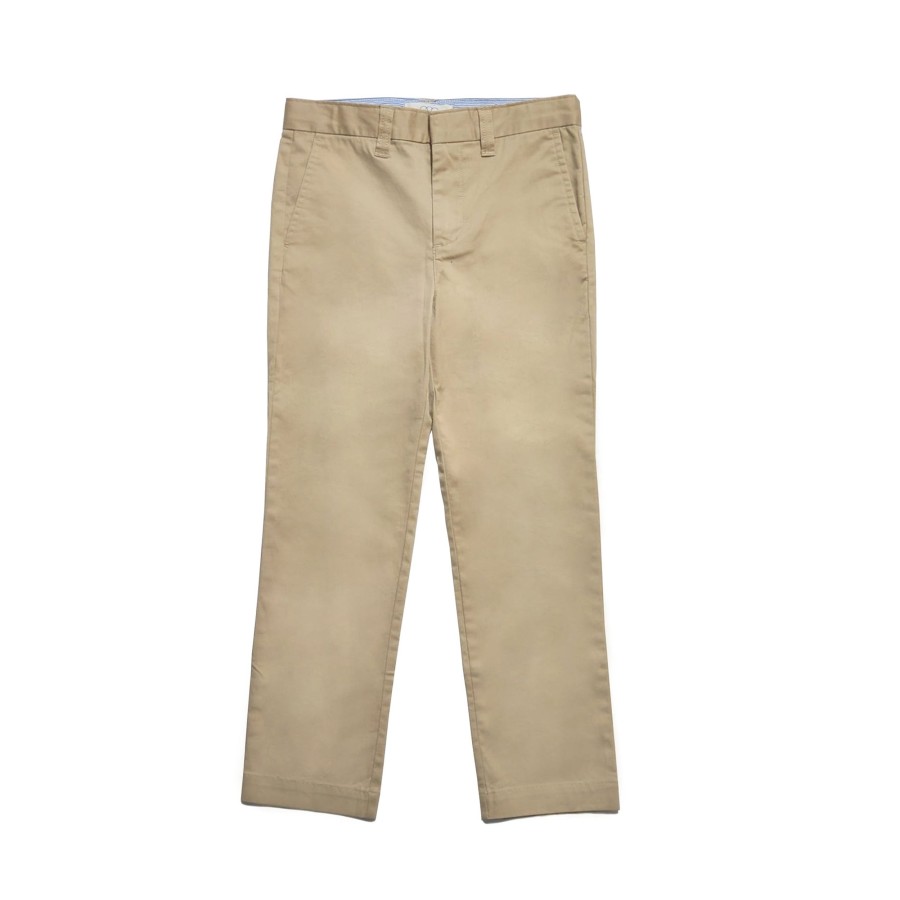 Boys EGG New York Bottoms | Twill Oliver Trouser Khaki