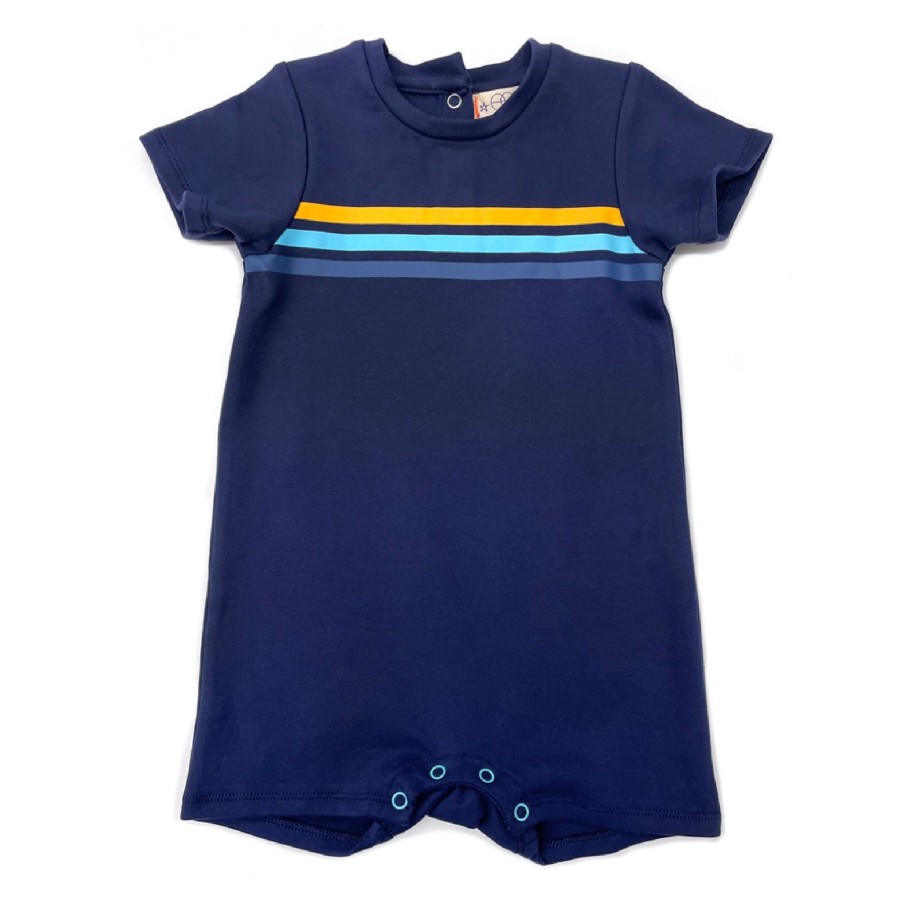 Baby EGG New York Baby Rompers | Willie Romper Navy