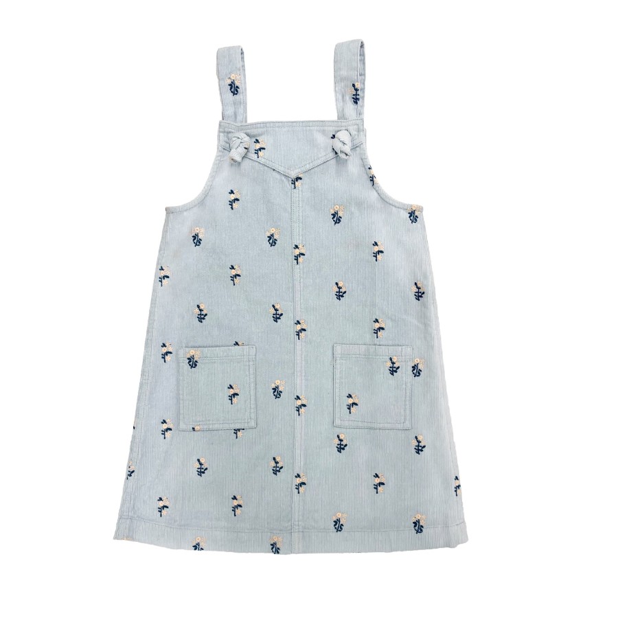 Girls EGG New York Dresses + Rompers | Sloan Overalls Sky