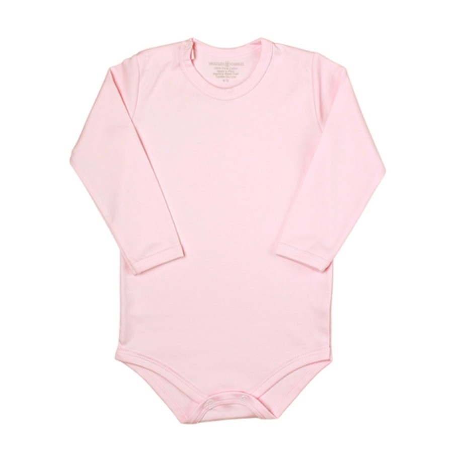 Baby EGG New York Baby Rompers | Snuggles N Cuddles Bodysuit Pink