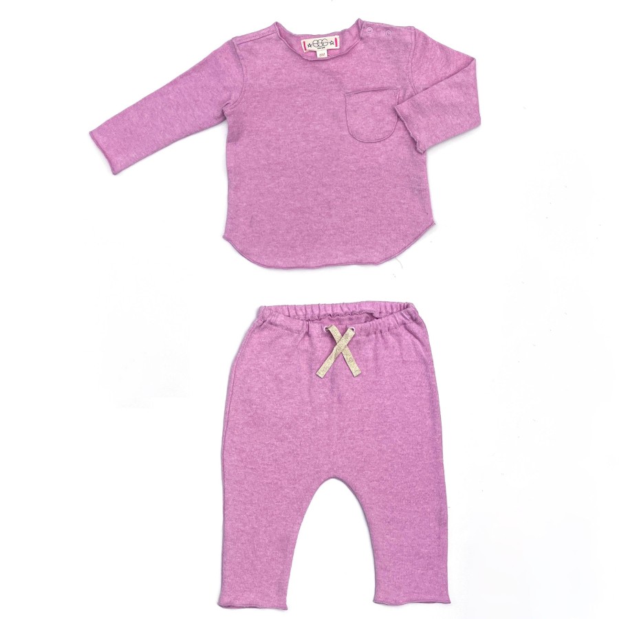 Baby EGG New York Baby Sets | Bobbi Set Rose