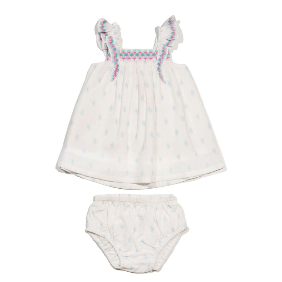 Baby EGG New York Baby Sets | Ivette Dress Ivory