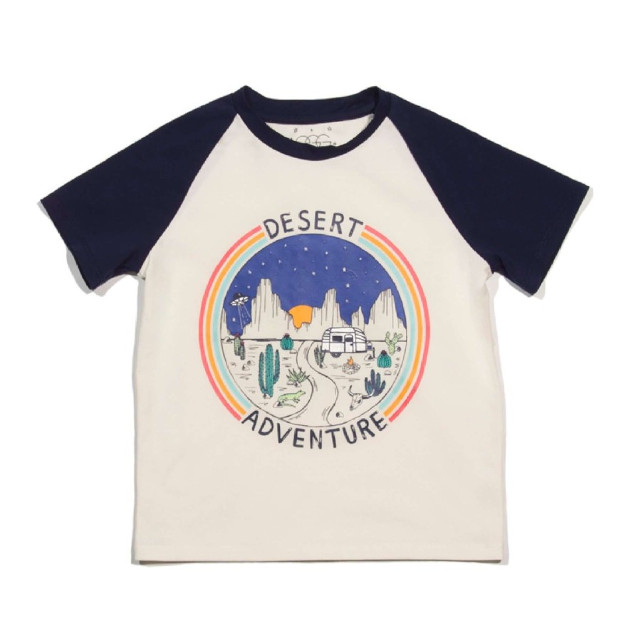 Boys EGG New York Tops | Aaron Tee Ivory