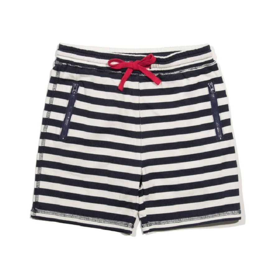 Boys EGG New York Bottoms | Davy Short Navy Stripe